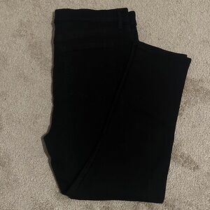 LOFT Skinny Black Denim Jeans